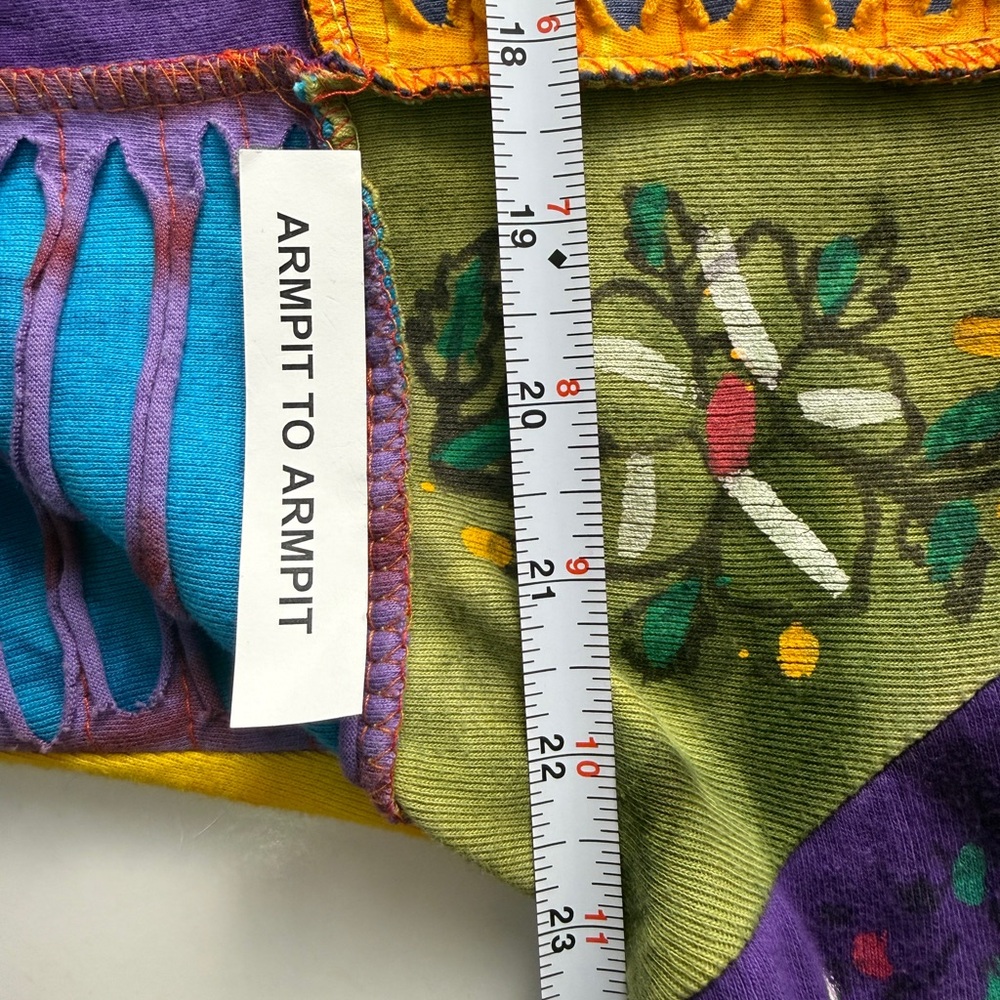 Rising International Multicolor Patchwork Jacket - image 12